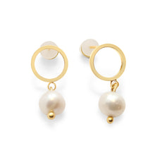Boucles d'oreilles en perles d'Antibes faites à la main en France par Marie France Design